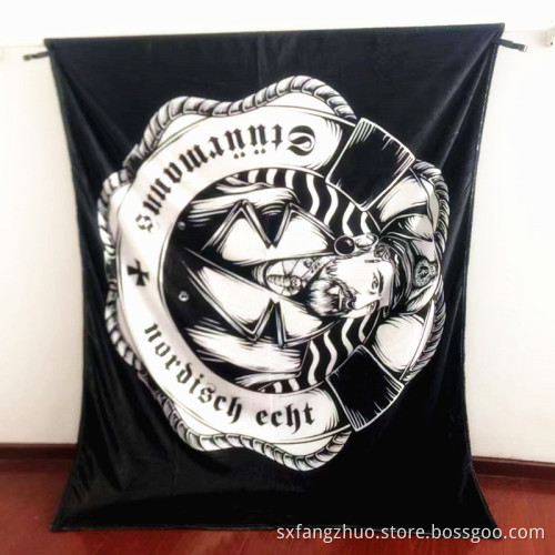 Soft Warm Cozy Sofa Bed double sides printed for sublimated blanket fleece throw